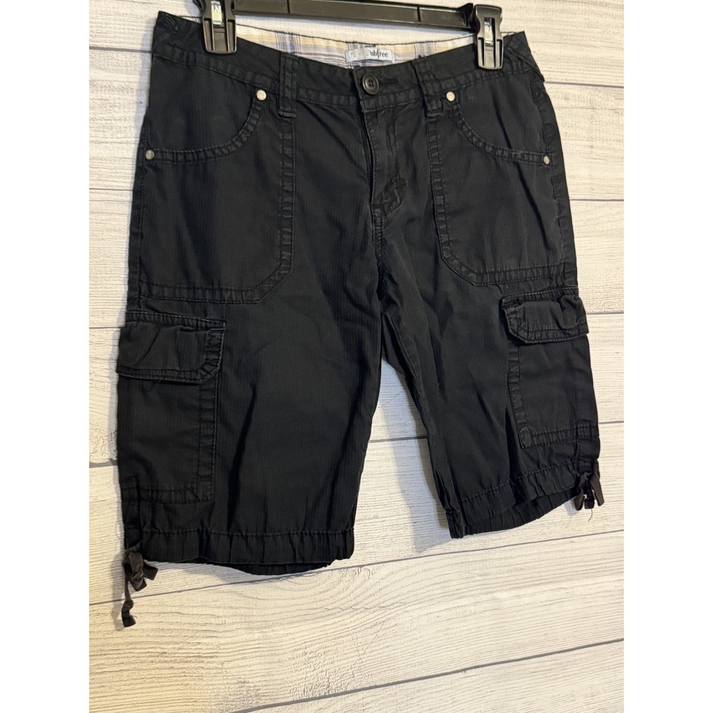 UBFree Juniors Black Cotton Shorts – Size 5